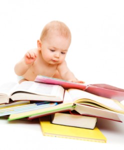 books and babies